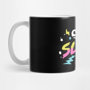 80s style Slogo Logo Mug